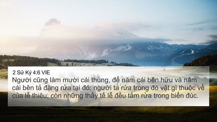 2 Sử Ký 4:6 VIE Bible Verse Image