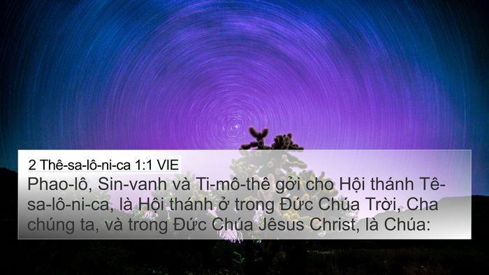 2 Thê-sa-lô-ni-ca 1:1 VIE Bible Verse Image