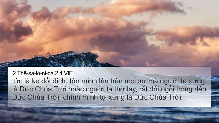 2 Thê-sa-lô-ni-ca 2:4 VIE Bible Verse Image