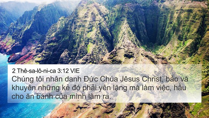 2 Thê-sa-lô-ni-ca 3:12 VIE Bible Verse Image