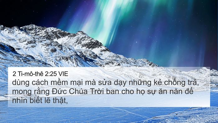 2 Ti-mô-thê 2:25 VIE Bible Verse Image