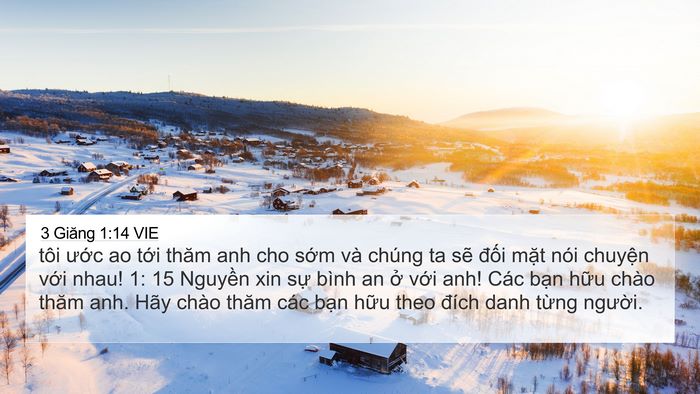 3 Giăng 1:14 VIE Bible Verse Image