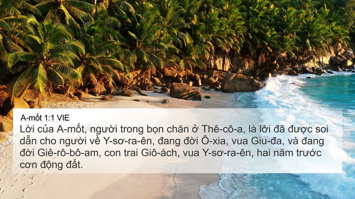 A-mốt 1:1 VIE Bible Verse Image