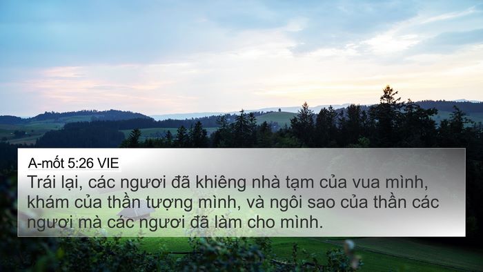 A-mốt 5:26 VIE 4K Wallpaper - Trái lại, các ngươi đã khiêng nhà tạm - 4K Wallpaper Bible Verse