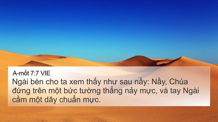 A-mốt 7:7 VIE Bible Verse Image
