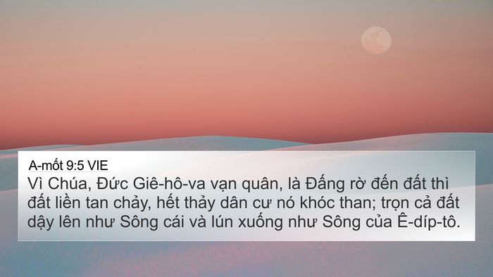 A-mốt 9:5 VIE Bible Verse Image