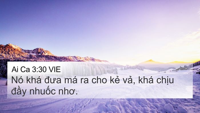 Ai Ca 3:30 VIE Bible Verse Image
