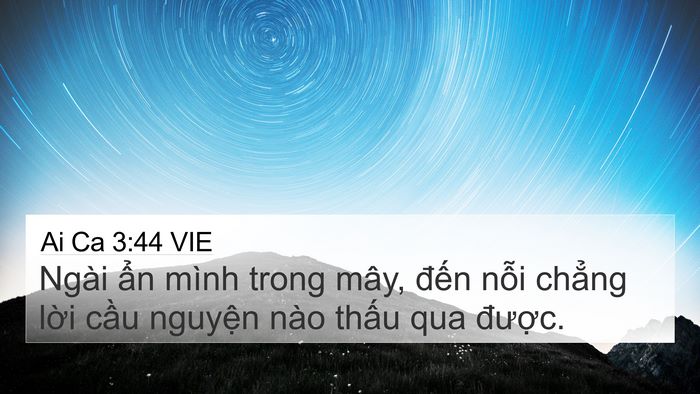Ai Ca 3:44 VIE Bible Verse Image