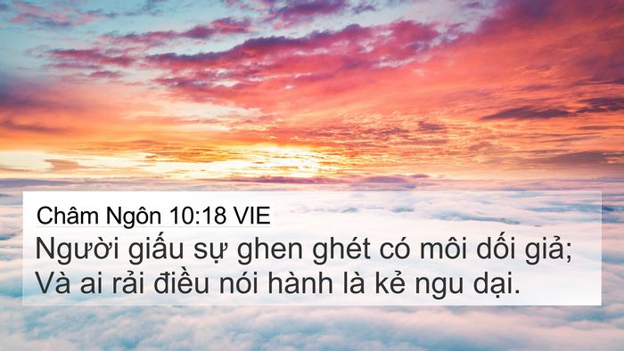 Châm Ngôn 10:18 VIE Bible Verse Image