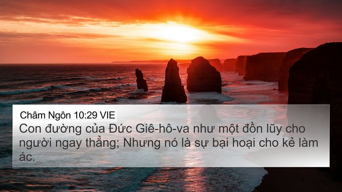 Châm Ngôn 10:29 VIE Bible Verse Image
