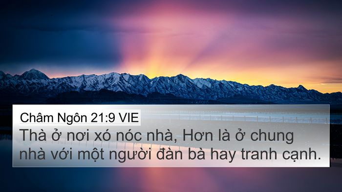Châm Ngôn 21:9 VIE Bible Verse Image