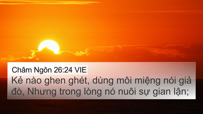 Châm Ngôn 26:24 VIE Bible Verse Image
