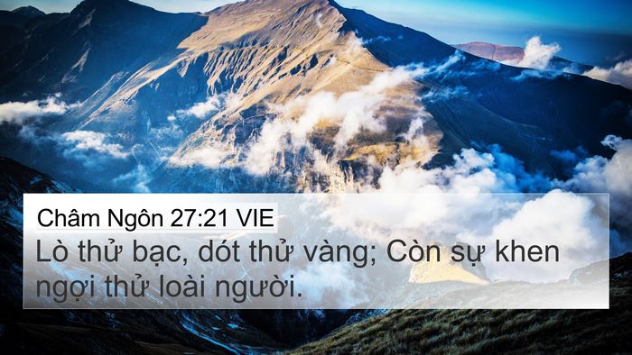 Châm Ngôn 27:21 VIE Bible Verse Image