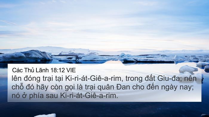 Các Thủ Lãnh 18:12 VIE Bible Verse Image