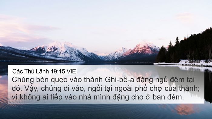 Các Thủ Lãnh 19:15 VIE Bible Verse Image