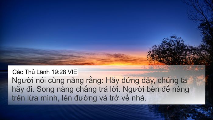Các Thủ Lãnh 19:28 VIE Bible Verse Image