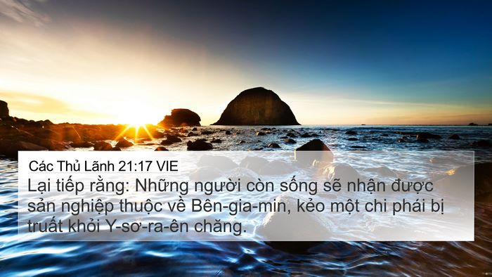 Các Thủ Lãnh 21:17 VIE Bible Verse Image
