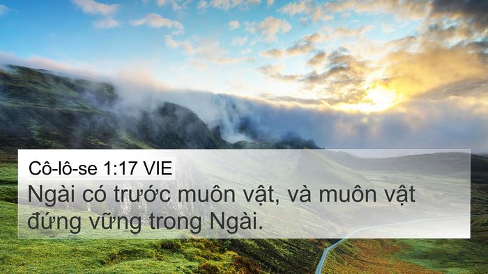Cô-lô-se 1:17 VIE Bible Verse Image