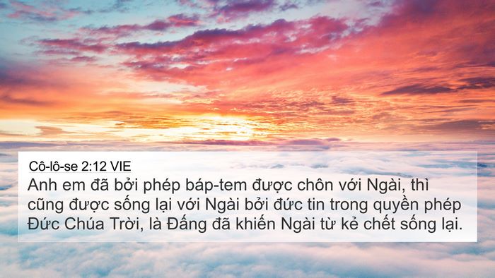 Cô-lô-se 2:12 VIE Bible Verse Image