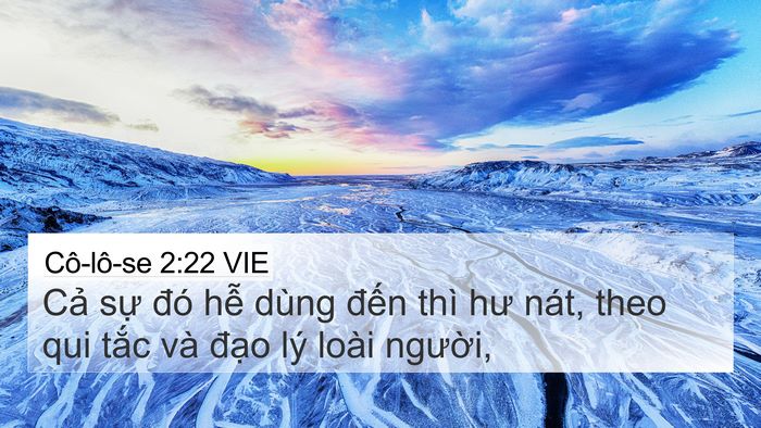 Cô-lô-se 2:22 VIE Bible Verse Image
