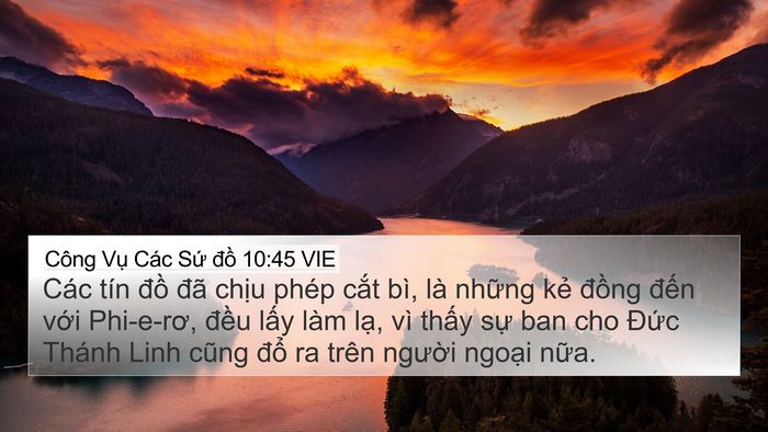 Công Vụ Các Sứ đồ 10:45 VIE Bible Verse Image