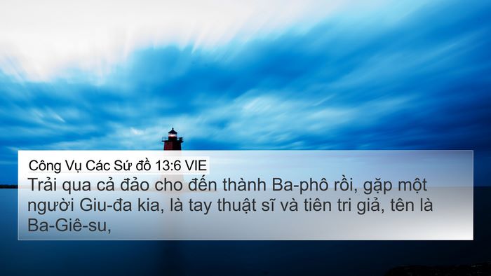 Công Vụ Các Sứ đồ 13:6 VIE Bible Verse Image