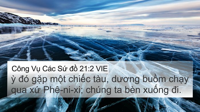 Công Vụ Các Sứ đồ 21:2 VIE 4K Wallpaper - ỳ đó gặp một chiếc tàu, dương buồm - 4K Wallpaper Bible Verse