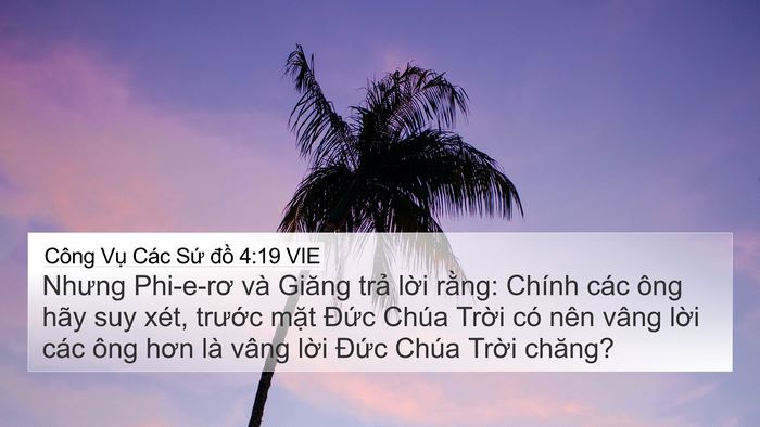Công Vụ Các Sứ đồ 4:19 VIE Bible Verse Image