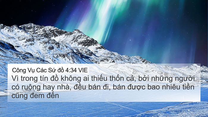 Công Vụ Các Sứ đồ 4:34 VIE Bible Verse Image