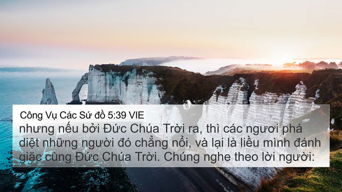 Công Vụ Các Sứ đồ 5:39 VIE Bible Verse Image