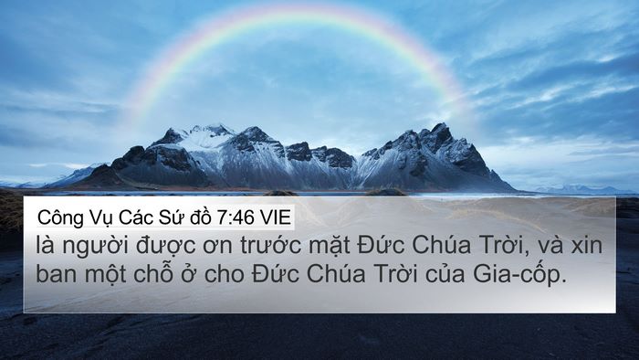 Công Vụ Các Sứ đồ 7:46 VIE Bible Verse Image
