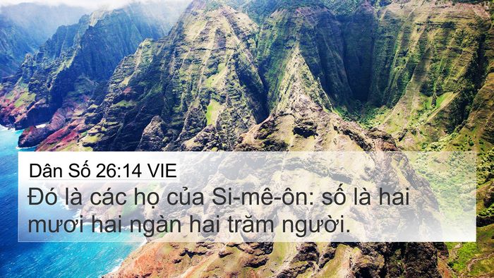 Dân Số 26:14 VIE Bible Verse Image