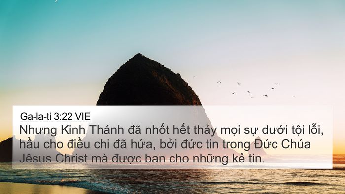 Ga-la-ti 3:22 VIE Bible Verse Image