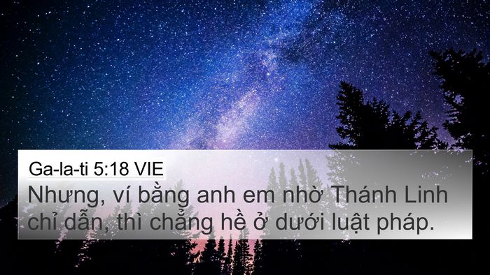 Ga-la-ti 5:18 VIE Bible Verse Image