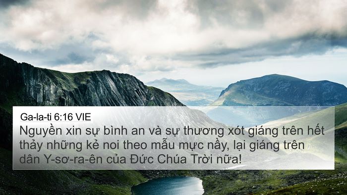 Ga-la-ti 6:16 VIE Bible Verse Image