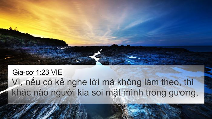 Gia-cơ 1:23 VIE Bible Verse Image