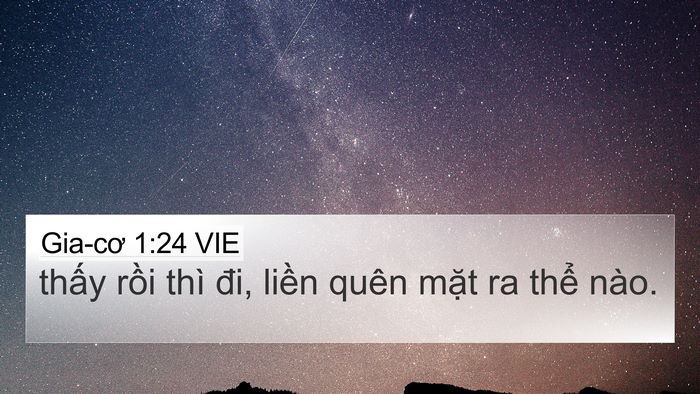 Gia-cơ 1:24 VIE Bible Verse Image