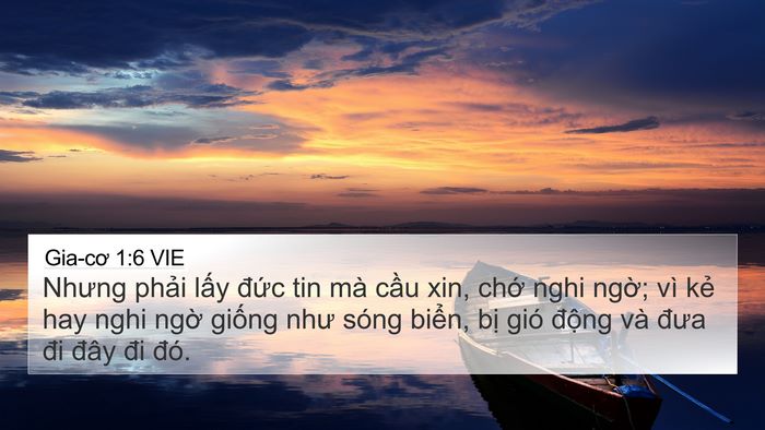 Gia-cơ 1:6 VIE Bible Verse Image