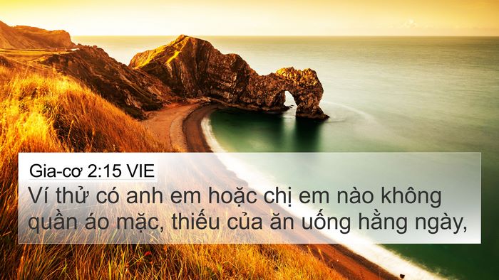Gia-cơ 2:15 VIE Bible Verse Image
