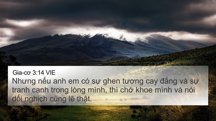 Gia-cơ 3:14 VIE Bible Verse Image