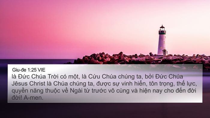 Giu-đe 1:25 VIE Bible Verse Image