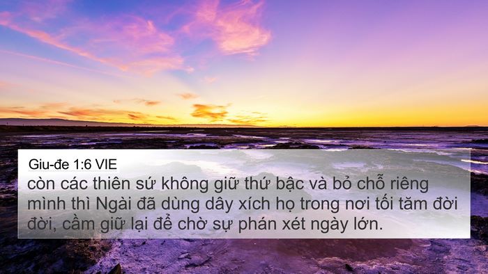 Giu-đe 1:6 VIE Bible Verse Image