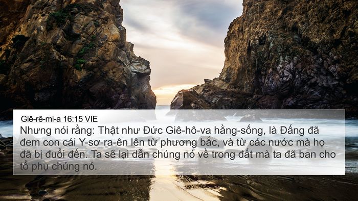 Giê-rê-mi-a 16:15 VIE Bible Verse Image