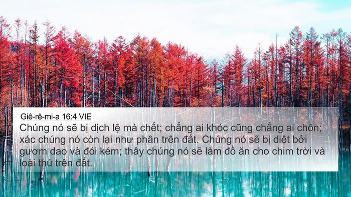 Giê-rê-mi-a 16:4 VIE Bible Verse Image