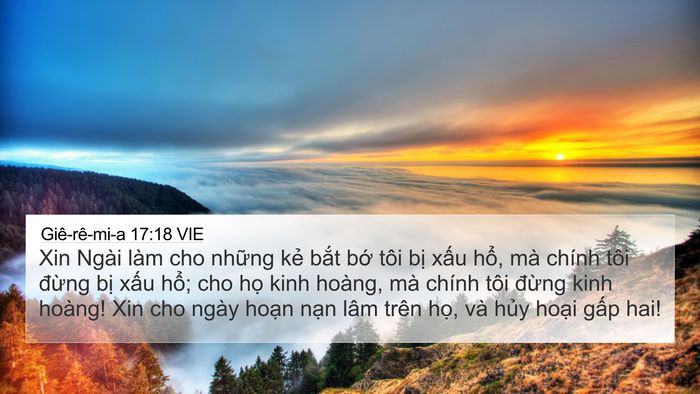 Giê-rê-mi-a 17:18 VIE Bible Verse Image