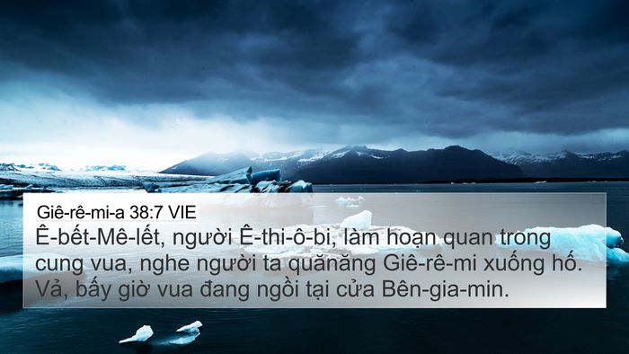 Giê-rê-mi-a 38:7 VIE Bible Verse Image