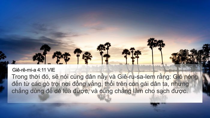 Giê-rê-mi-a 4:11 VIE Bible Verse Image