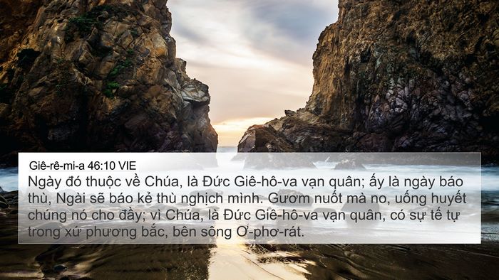Giê-rê-mi-a 46:10 VIE Bible Verse Image