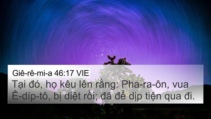 Giê-rê-mi-a 46:17 VIE Bible Verse Image
