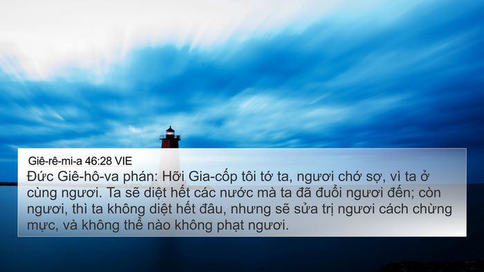 Giê-rê-mi-a 46:28 VIE Bible Verse Image